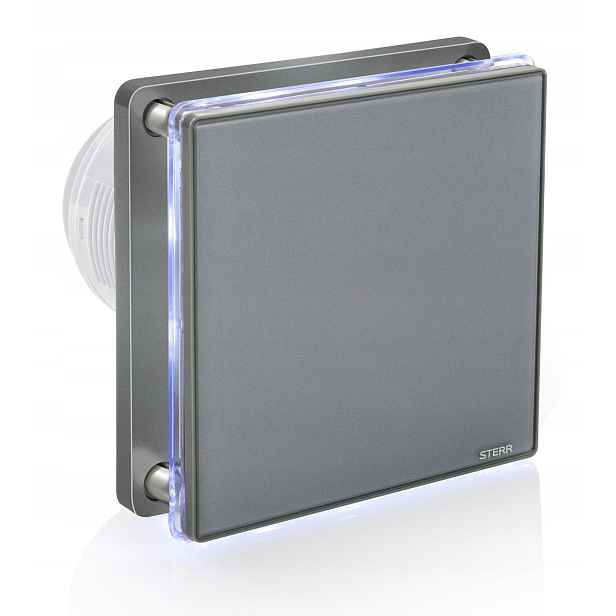 BFS100L-G Koupelnový ventilátor šedý (led)