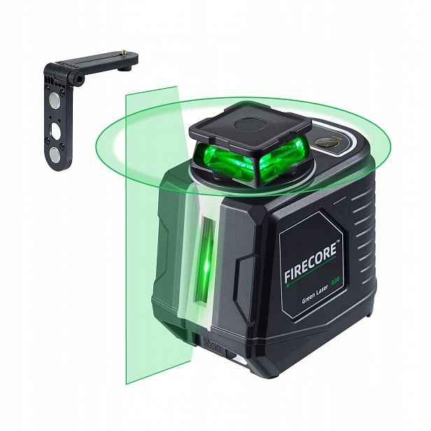 Křížový laser Firecore G30 Zelený Paprsek