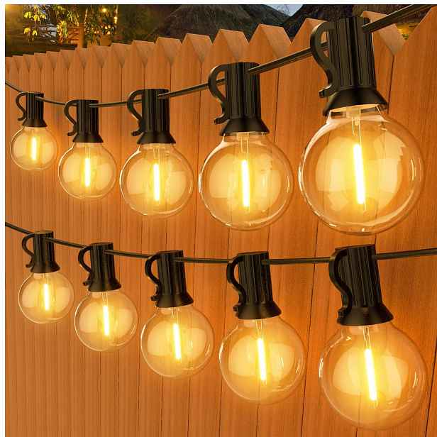 Led světelná girlanda 45M 75 zahradních lamp řetěz balkon vodotěsnýGA321