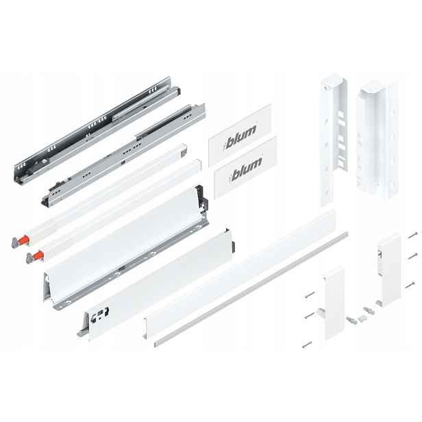 Blum Tandembox 500 Šuplík , Vnitřní střední, C, Bílá