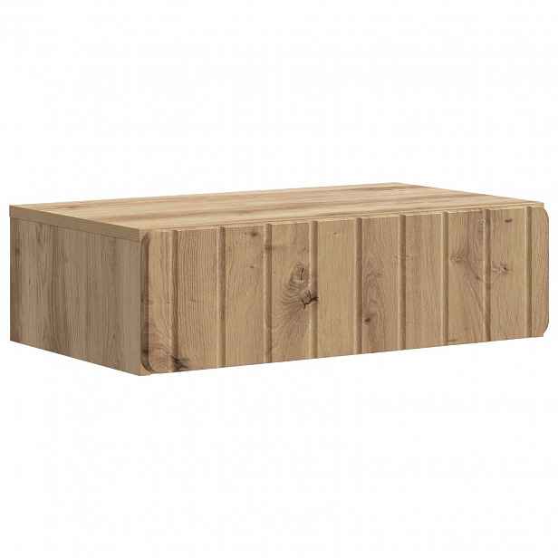vidaXL Nástěnný boční stůl 59 x 34,5 x 17 cm Kompozitní dřevo