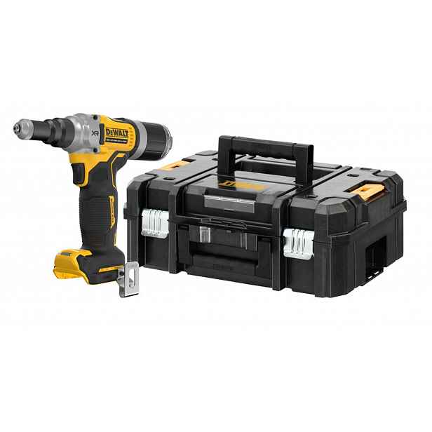 DeWALT - 18V AKU nýtovací pistole, bez baterie a nabíječky DCF414NT