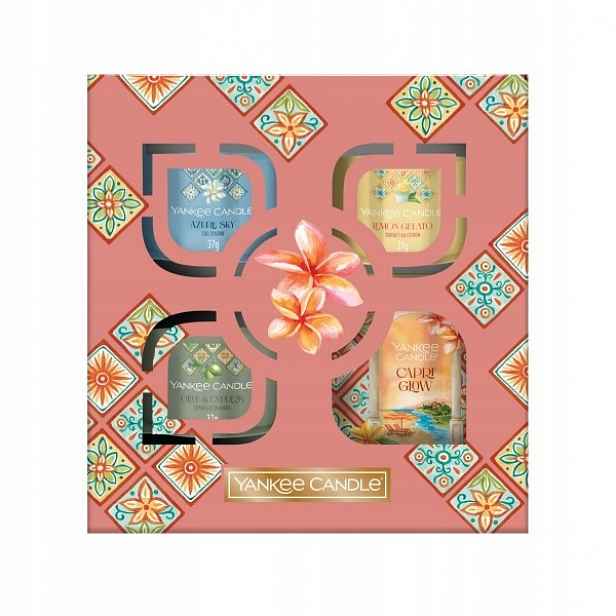 Yankee Candle Dárková sada Tumbler 3 svíčky Mini Hello Italy!