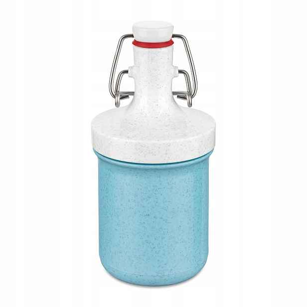 Mini Modrá Láhev Na Vodu Pro Dítě, Vzduchotěsná Zátka 200 Ml Koziol