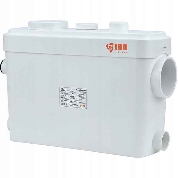 Sanibo B (0,45 Kw, 230 V) Toaletní Čerpadlo S Drtičem