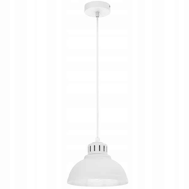 Luminex Závěsná lampa Sven Bílá Stínidlo Ø21 cm E27 15W Matná