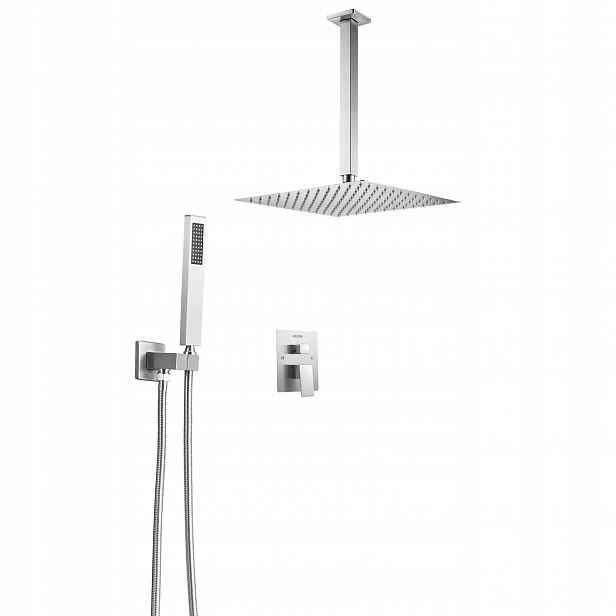 Sprchový set dešťová sprcha 30 cm sprchová hlavice, stropní baterie, koupelna