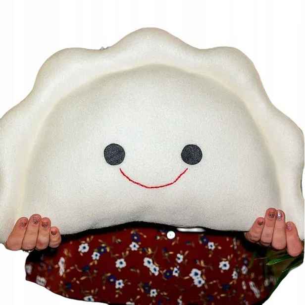 Polštář Jasiek Pieróg Pieroguszka Bílý Valentýn Dívky Mámy Polar